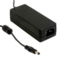 12V 60 W AC/DC External Desktop (Class I) Adapter Cord (Sold Separately) Input - 1