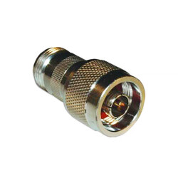 Adapter Coaxial Connector N Plug, Male Pin To N Jack, Female Socket 50 Ohms - 1