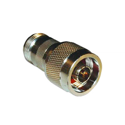 Adapter Coaxial Connector N Plug, Male Pin To N Jack, Female Socket 50 Ohms - 1