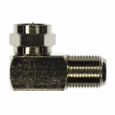 Adapter Coaxial Connector F Plug, Male Pin To F Jack, Female Socket - 1