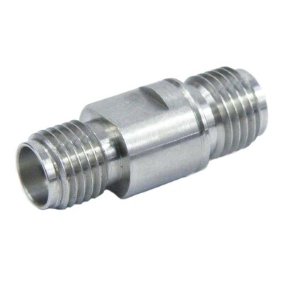 Adapter Coaxial Connector SMA Jack, Female Socket To 2.4mm (APC-2.4, OS-50) Jack, Female Socket 50 Ohms - 1