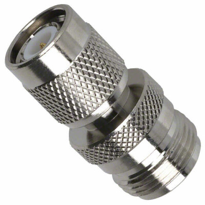 Adapter Coaxial Connector TNC Plug, Male Pin To N Jack, Female Socket 50 Ohms - 1