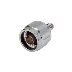 Adapter Coaxial Connector N Plug, Male Pin To SMA Jack, Female Socket 50 Ohms - 1