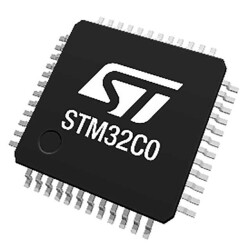 ARM® Cortex®-M0+ STM32C0 Microcontroller IC 32-Bit 48MHz 32KB (32K x 8) FLASH 32-LQFP (7x7) - 1