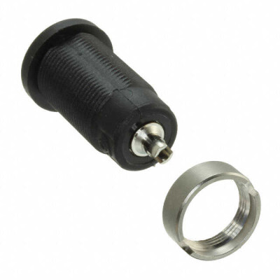 Banana Jack Connector Standard Banana Solder Cup Black - 1