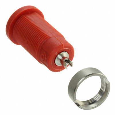 Banana Jack Connector Standard Banana Solder Cup Red - 1