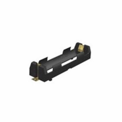 Battery Holder (Open) 18650 1 Cell SMD (SMT) Tab - 1