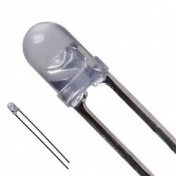 Blue LED Indication - Discrete 3.5V Radial - 1