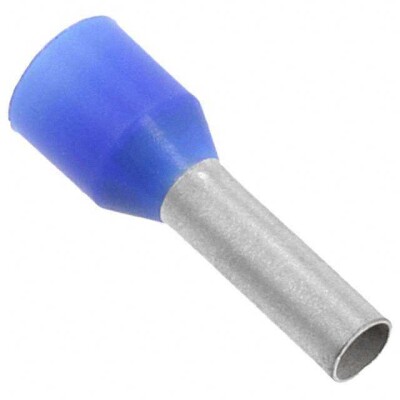 Blue Wire Ferrule Connector DIN 14 AWG (2.50mm²) Single Wire - 1