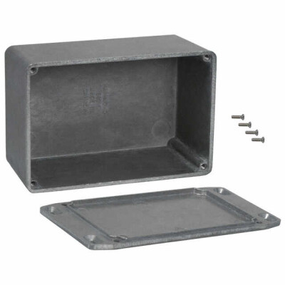 Box Aluminum Unpainted Cover Included 4.744