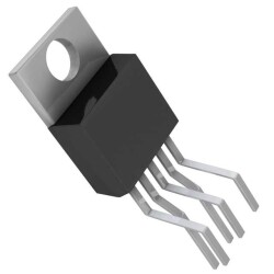 Buck, Boost, Cuk, Flyback, Forward Converter Switching Regulator IC Positive or Negative Adjustable 1.25V 1 Output 5A (Switch) TO-220-5 - 1