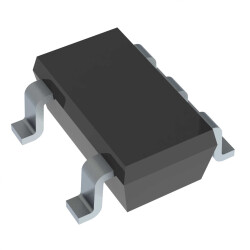 Buck Switching Regulator IC Positive Adjustable 0.6V 1 Output 1A SC-74A, SOT-753 - 1