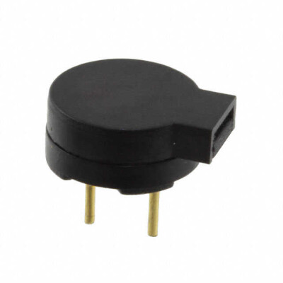 Buzzers Transducer, Externally Driven Electromechanical/Magnetic 3 V 80mA 2.73kHz 90dB @ 3V, 10cm Through Hole PC Pins - 1