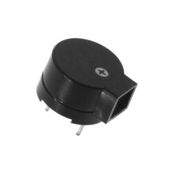 Buzzers Transducer, Externally Driven Electromechanical 3 V 90mA 2.731kHz 85dB @ 3V, 10cm Through Hole PC Pins - 1