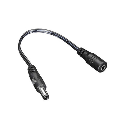 Cable Assembly 1.1mm ~ 1.3mm ID, 3.5mm ~ 3.8mm OD to 2.1mm ID, 5.5mm OD Jack to Plug Round 0.54' (165.00mm) - 1