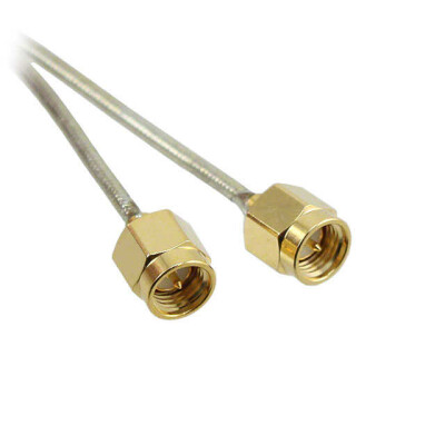 Cable Assembly Coaxial SMA to SMA Hand Formable .086 12.00