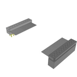 20 Position Cable Assembly Rectangular Socket to Plug - 1