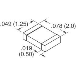 1 µF ±10% 16V Ceramic Capacitor X7R 0805 (2012 Metric) - 2