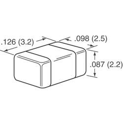 4.7µF ±10% 25V Seramik Kapasitör / Kondansatör X7R 1210 (3225 Metrik) - 2