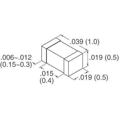 33pF ±5% 50V Seramik Kapasitör / Kondansatör C0G, NP0 0402 (1005 Metrik) - 2