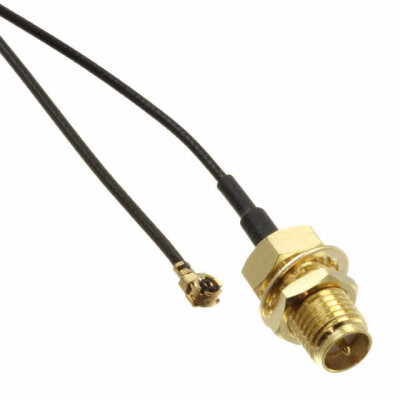 Cable Assembly Coaxial U.FL (UMCC) to RP-SMA 1.13mm OD Coaxial Cable 6.000