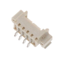 Connector Header Surface Mount, Right Angle 4 position 0.049