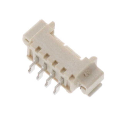 Connector Header Surface Mount, Right Angle 4 position 0.049