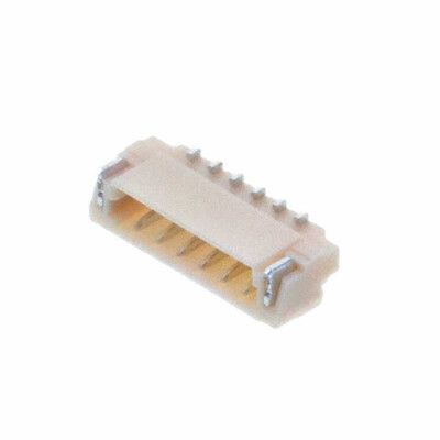 Connector Header Surface Mount, Right Angle 6 position 0.031