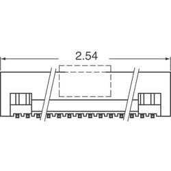 Connector Header Surface Mount 6 position 0.050