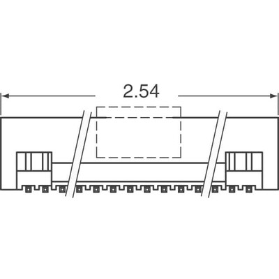 Connector Header Surface Mount 6 position 0.050