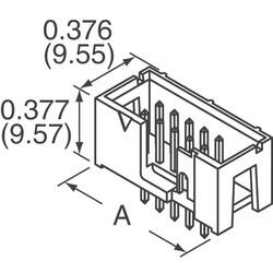 Connector Header Through Hole 10 position 0.100