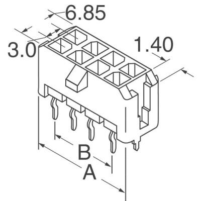 Connector Header Through Hole 10 position 0.118