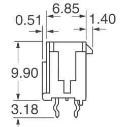 Connector Header Through Hole 10 position 0.118