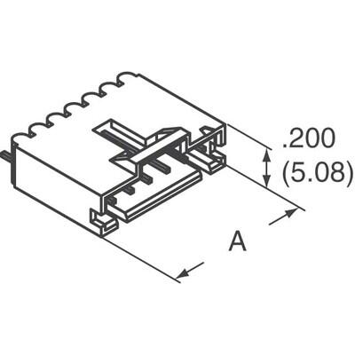 Connector Header Through Hole 2 position 0.100