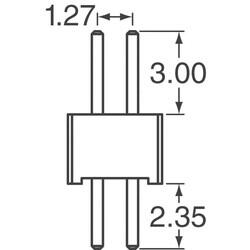 Connector Header Through Hole 8 position 0.050