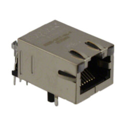 1 Port RJ45Through Hole 10/100 Base-T, AutoMDIX - 1