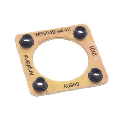 Connector Mounting Flange, Square 10 - 1