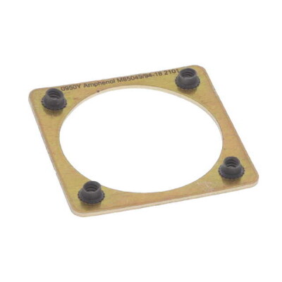 Connector Mounting Flange, Square 18 - 1