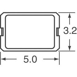 8 MHz ±30ppm Crystal 18pF 140 Ohms 2-SMD, No Lead - 3