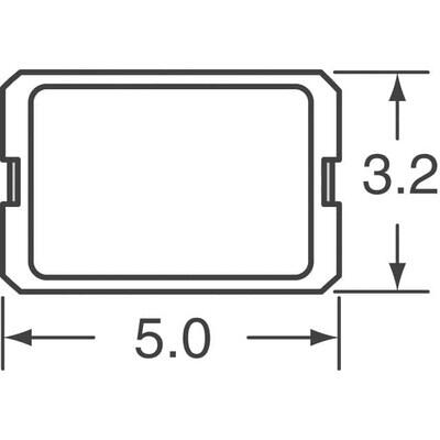 8 MHz ±30ppm Crystal 18pF 140 Ohms 2-SMD, No Lead - 3