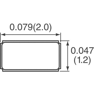 32.768kHz ±20ppm Crystal 12.5pF 90 kOhms 2-SMD, No Lead - 3