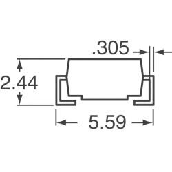 Diode 200 V 1A Surface Mount DO-214AA (SMB) - 3