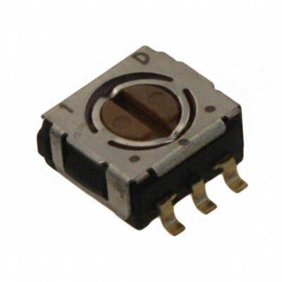 Dip Switch SP3T 3 Position Surface Mount Rotary for Tool Actuator 100mA 16VDC - 1