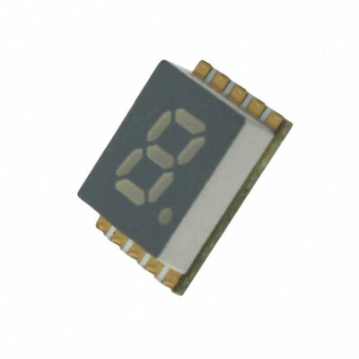 Display Modules - LED Character and Numeric Red 7-Segment 1 Character Common Anode 1.95V 20mA 0.315