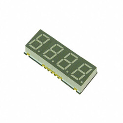 Display Modules - LED Character and Numeric Red 7-Segment 4 Character Common Anode 2V 20mA 0.512