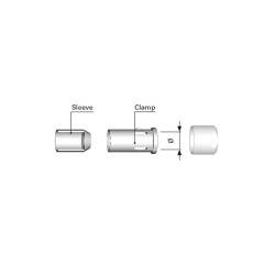 SHEILDED CLAMP FISCHER CONNECTORS CORE SERIES - 1