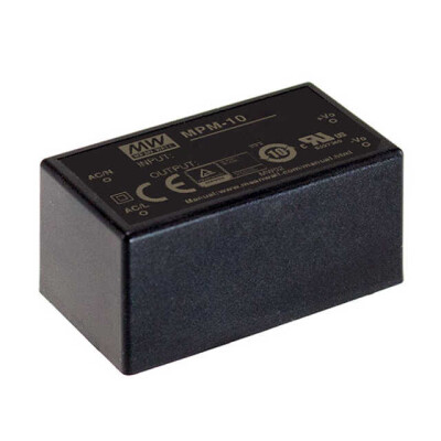 Enclosed AC DC Converters 1 Output 5V 2A 80 ~ 264 VAC Input - 1