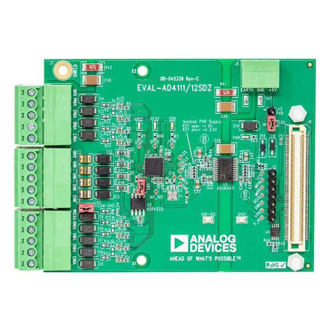  Ad4111 - 24 Bit 31.25k Samples Per Second Analog To Digital Converter (adc) Evaluation Board