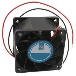 Fan Tubeaxial 12VDC Square - 60mm L x 60mm H Ball 61.0 CFM (1.71m³/min) 2 Wire Leads - 1