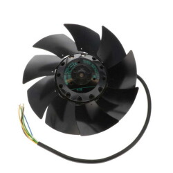 Fan Tubeaxial, 3 Phase 400VAC Round - 195mm Dia Ball 524.2 CFM (14.68m³/min) 7 Wire Leads with Splice Terminals - 1